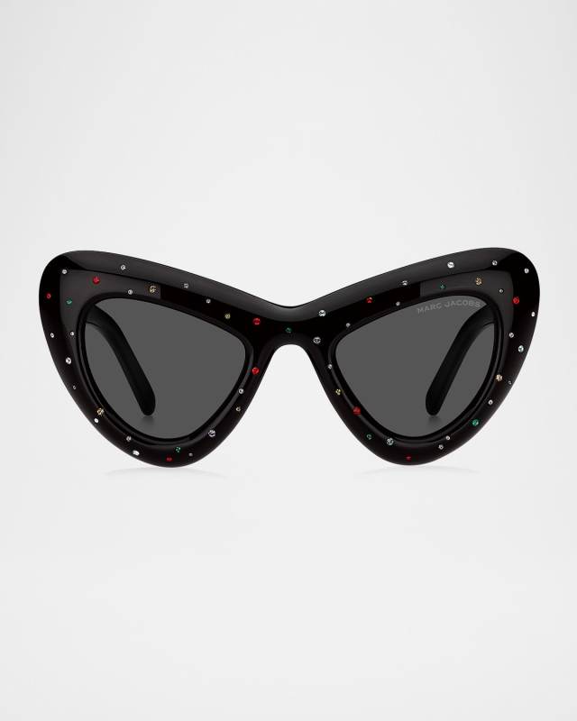 Studded Acetate Sunglasses